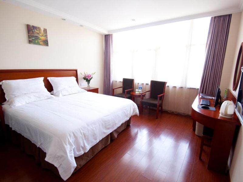 Greentree Inn Anhui Xuancheng South Zhaoting Road Business Hotel מראה חיצוני תמונה